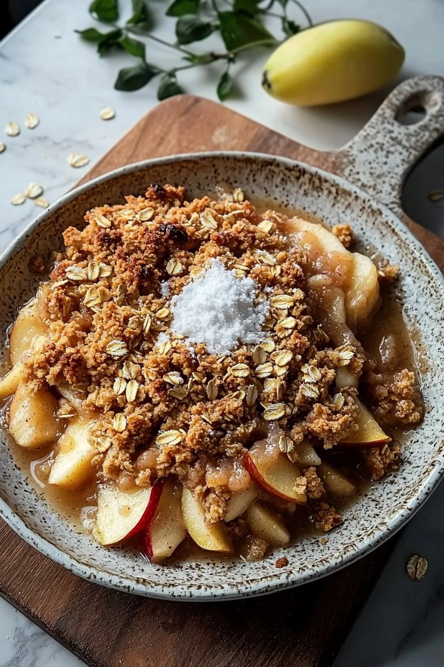 Cozy Dutch Oven Apple Crisp
