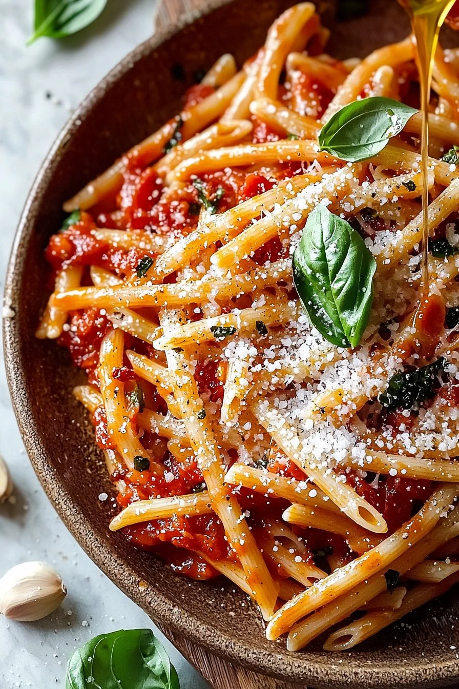 Easy Spicy Arrabbiata Pasta