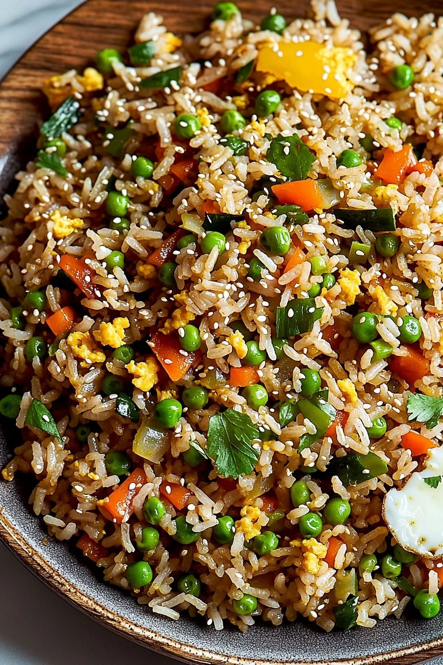 Korean Veggie Fried Rice