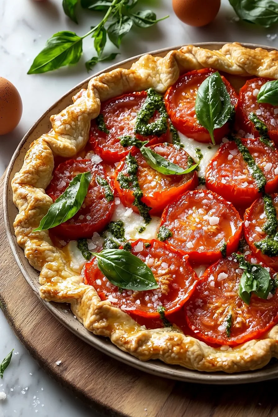 Tomato Basil Galette