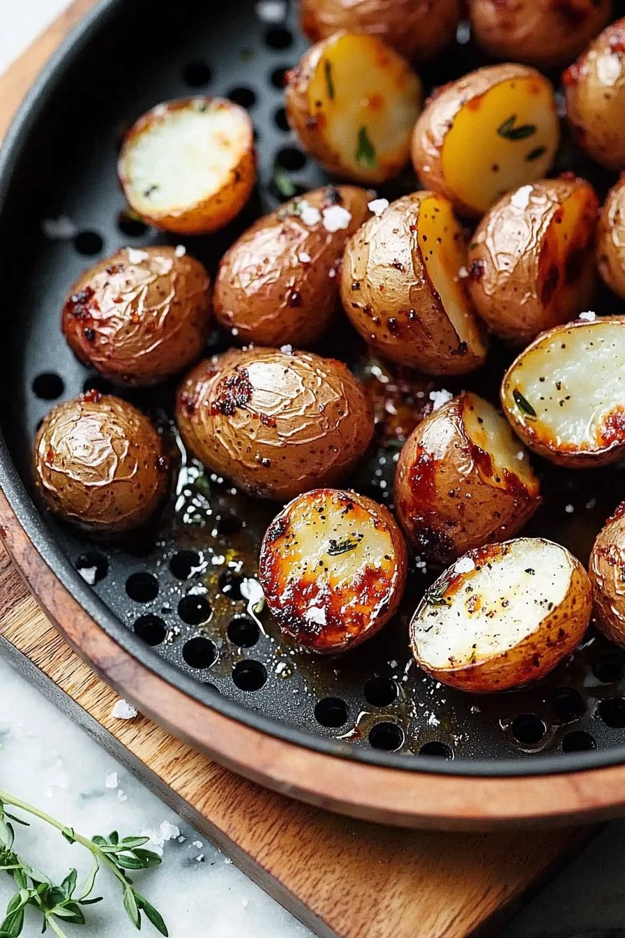 Crispy Roasted Baby Potatoes