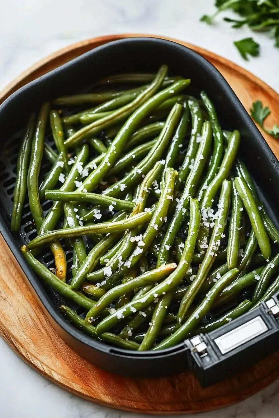 Crunchy Air Fryer Green Beans